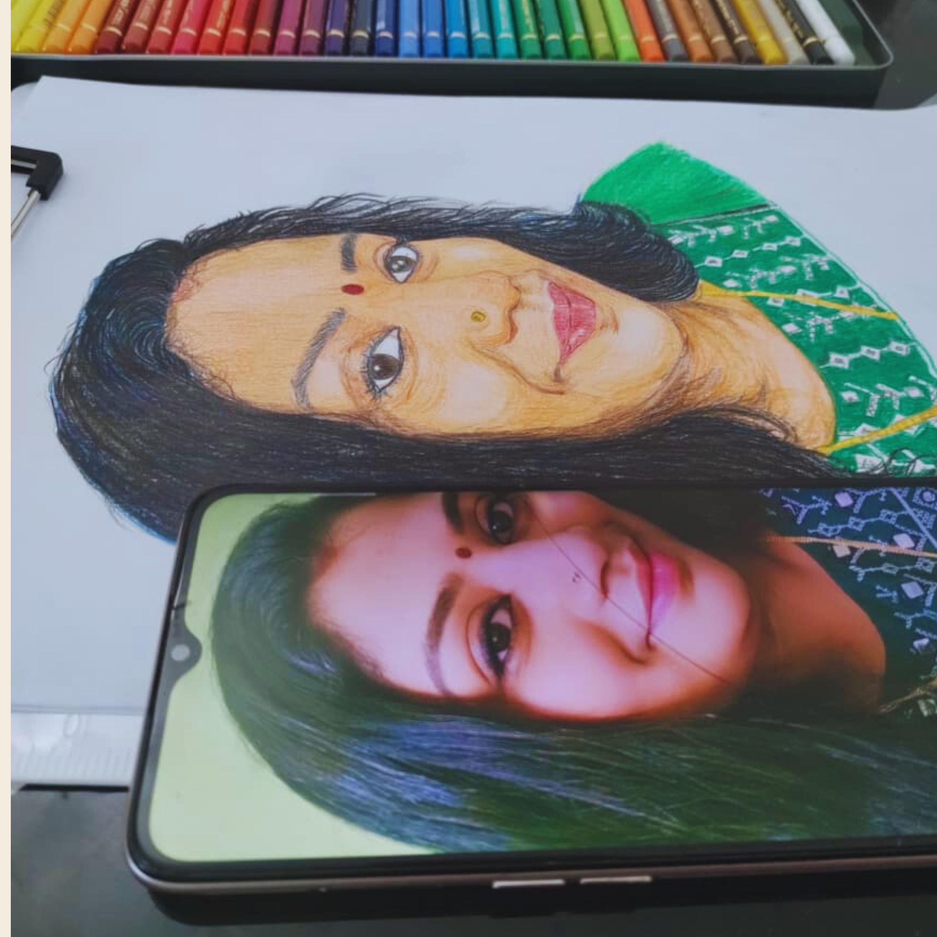 color pencil drawing